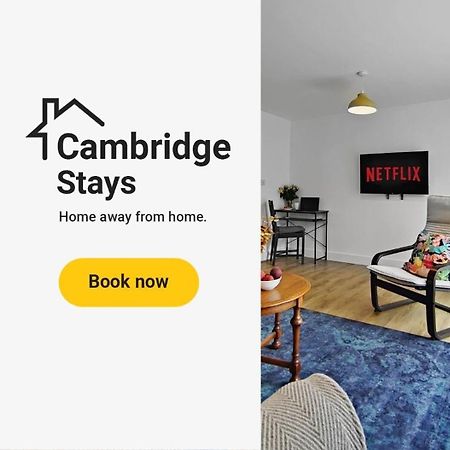 Cambridge Stays Riverside 2Br Flat-Walk To Centre-Parking-Balcony Bagian luar foto