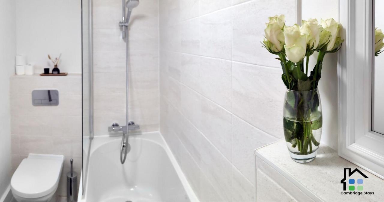 Cambridge Stays Riverside 2Br Flat-Walk To Centre-Parking-Balcony Bagian luar foto