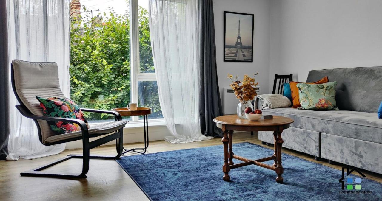 Cambridge Stays Riverside 2Br Flat-Walk To Centre-Parking-Balcony Bagian luar foto