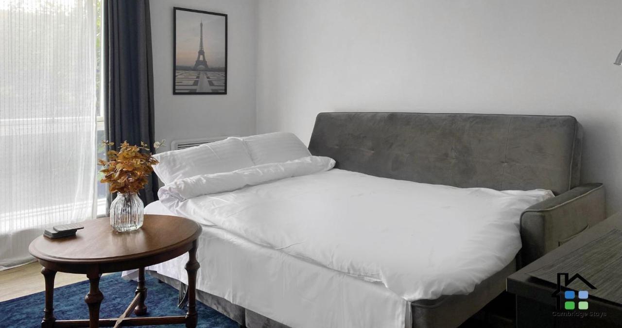 Cambridge Stays Riverside 2Br Flat-Walk To Centre-Parking-Balcony Bagian luar foto