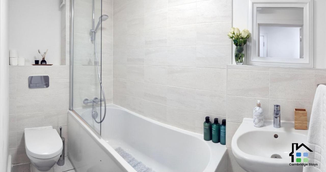 Cambridge Stays Riverside 2Br Flat-Walk To Centre-Parking-Balcony Bagian luar foto
