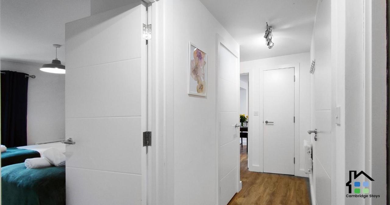 Cambridge Stays Riverside 2Br Flat-Walk To Centre-Parking-Balcony Bagian luar foto